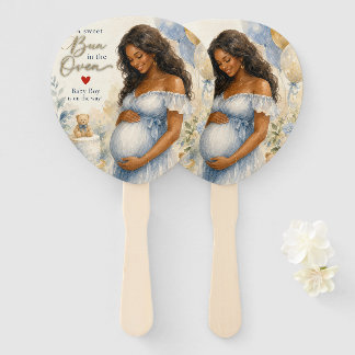 "Little Bun In The Oven" Hand Fan