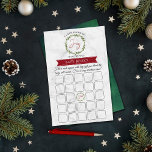 Little Bundle Of Joy Christmas Baby Shower Bingo<br><div class="desc">These bingo cards are perfect for anyone having a baby shower this Christmas time. Simply include these bingo cards when you send out your matching baby shower invitations, your guests can then fill out each square with any gift they think the baby will receive at the shower, five in any...</div>