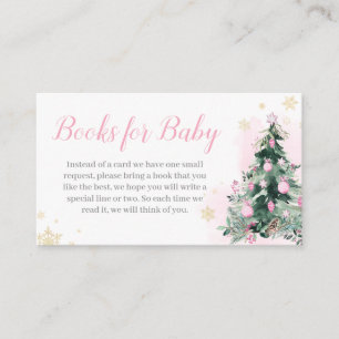Little Bundle of Joy Christmas Books for Baby Enclosure Card