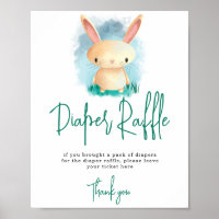 Little Bunny - Diaper Raffle game