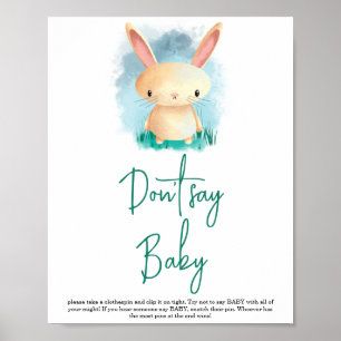 Little Bunny - Don't say baby Poster