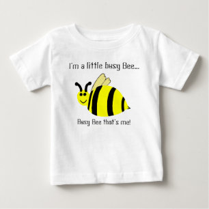 Little Busy Bee Yellow Bumble Bee Kids' Shirt