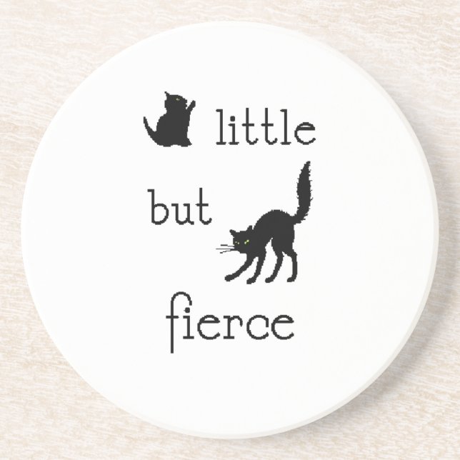 Little but Fierce coaster (Front)