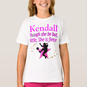 LITTLE BUT FIERCE PERSONALIZED SOCCER T SHIRT
