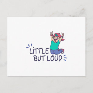 Little but loud postcard