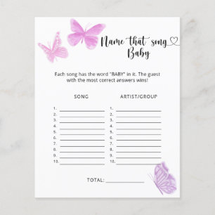 Little Butterflies - Name that Baby Song