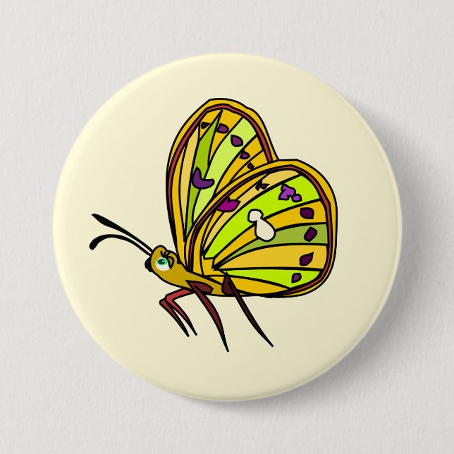 Little Butterfly Button Spring (Front)