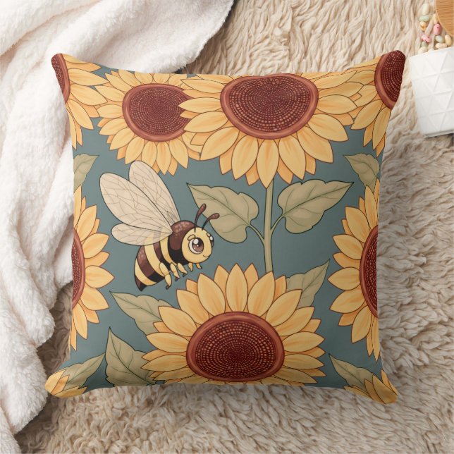 Little Buzzers Cushion (Blanket)