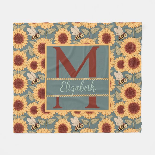 Little Buzzers Fleece Blanket (Front (Horizontal))