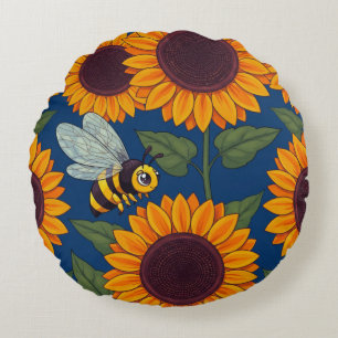 Little Buzzers Round Cushion