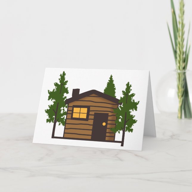 Little Cabin Card (Front)