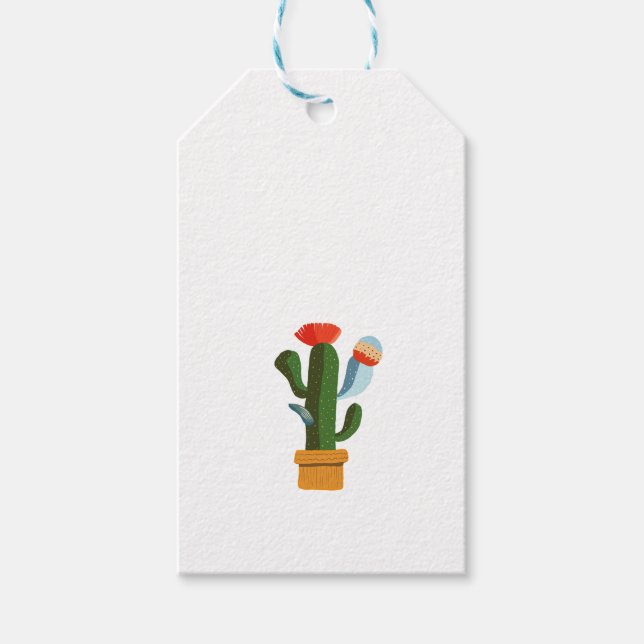 Little cactus gift tags (Front)