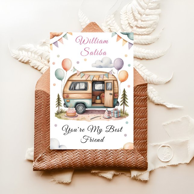 Little Camper Party Card (Creator Uploaded)