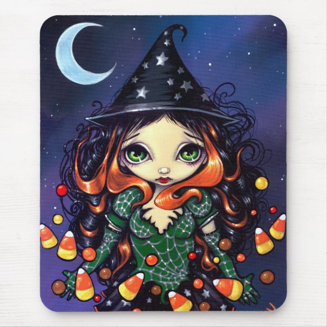 "Little Candy Witch" Mousepad (Front)