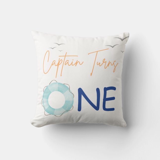 Little Captain Pillow (Front)
