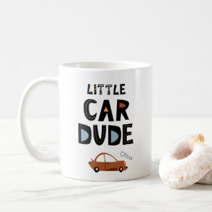 Little Car Dude First Name Boy Coffee Mug