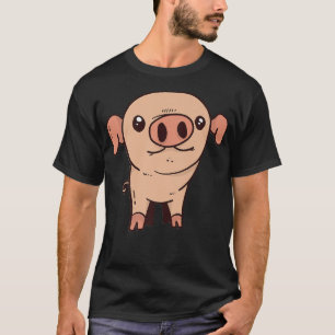 Little Cartoon Pig I Cute Pig I Kids Pig Premium  T-Shirt