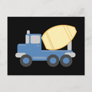 Little Cement Truck Postcard