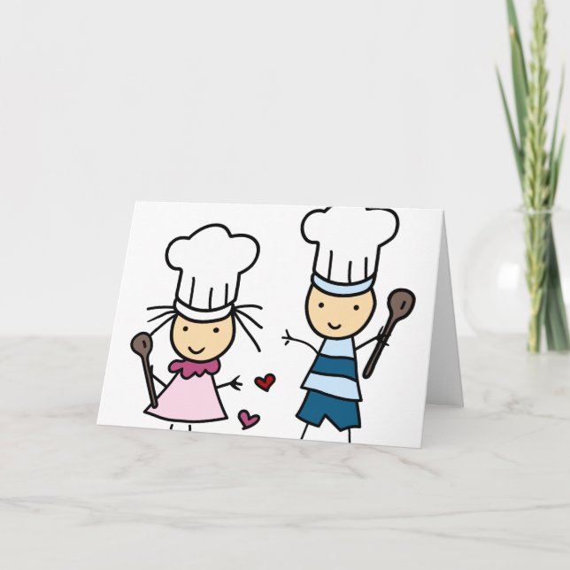 Little Chef Kids Card (Front)