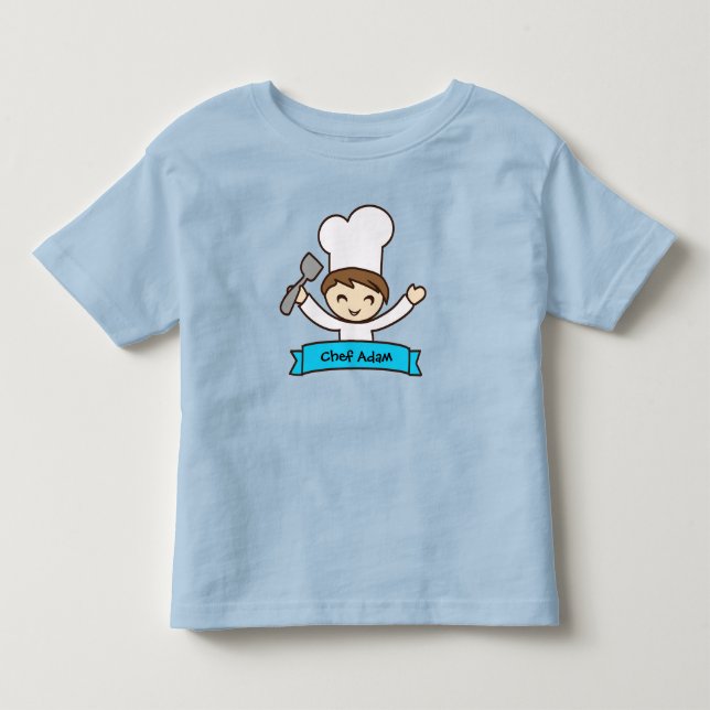 "Little Chef" Kids' Graphic Tee (Front)