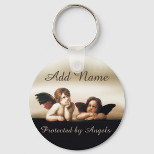 Little Cherub Angels Key Ring