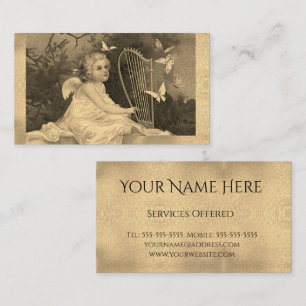 Little Cherub Smiling Business Card