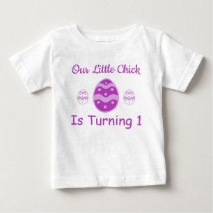 Little Chick 1st Birthday Baby T-Shirt