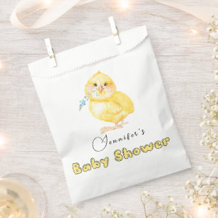 Little Chick Baby Shower Favour Bags