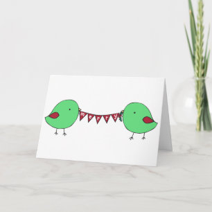 Little chick custom greeting card