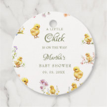Little chick is on the way farm baby shower