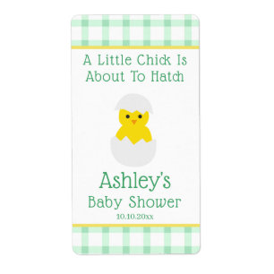 Little Chick To Hatch Gender Neutral Baby Shower