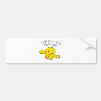 Little Chicken Bumper Sticker