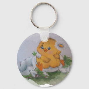 Little chicken key ring