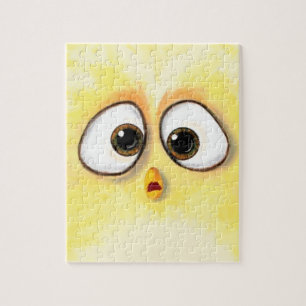 Little Chicken with Big Eyes - Drawing Art Jigsaw Puzzle