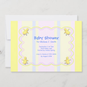 Little Chickens Baby Shower Invitation