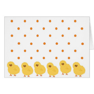 Little Chicks with Dots