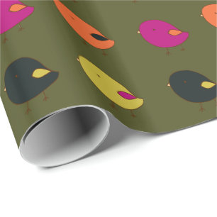 Little chicks wrapping paper