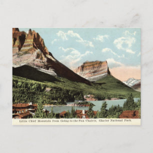 Little Chief Mountain, Glacier National Park, MT Postcard
