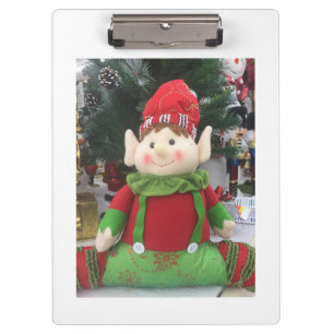 LITTLE "CHRISTMAS ELF" CLIPBOARD