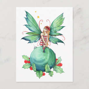 Little Christmas Fairy Postcard
