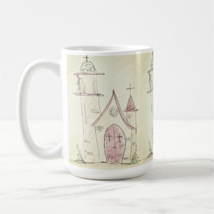 Little church - coffee mug