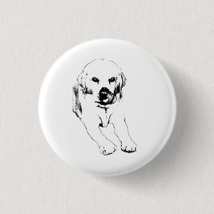 Little circle, big Lab 3 Cm Round Badge