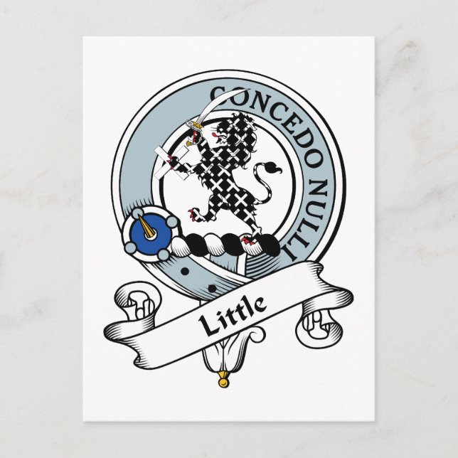 Little Clan Badge Postcard (Front)
