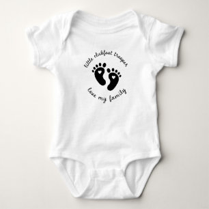 Little Clubfoot Trooper Baby Bodysuit