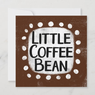 Little Coffee Bean Greeting Card