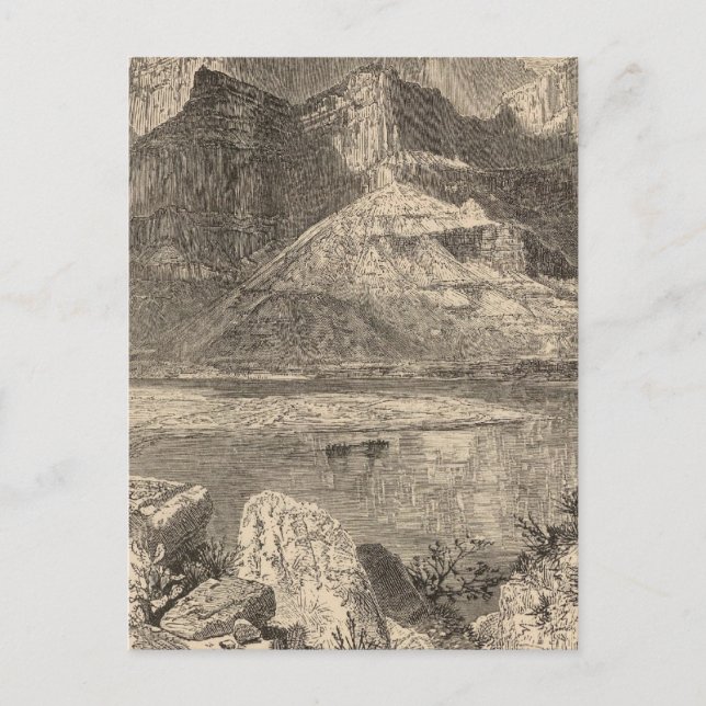 Little Colorado mouth Postcard (Front)