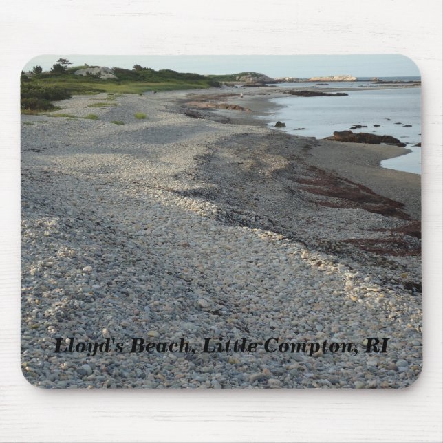 Little Compton, RI - Lloyd's Beach Mouse Mat (Front)