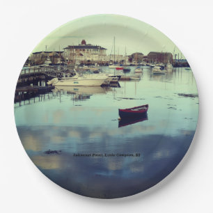 Little Compton, RI - Sakonnet Point, Fo'c'sle LC Paper Plate