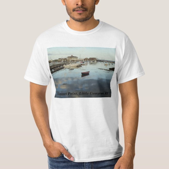 Little Compton, RI - Sakonnet Point, Harbour T-Shirt (Front)
