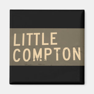 Little Compton, RI Vintage Street Sign Magnet